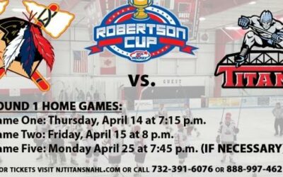 Playoff Dates vs. Johnstown Announced
