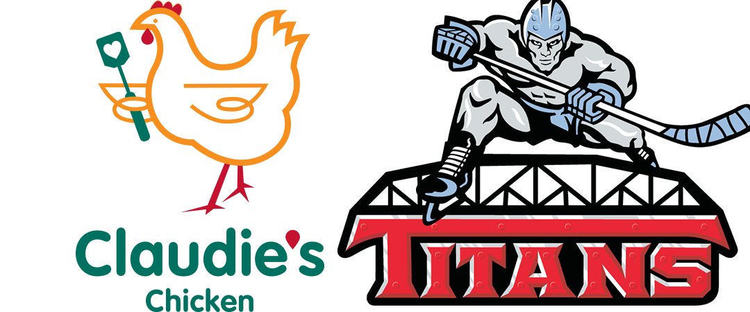 Claudie’s Chicken & New Jersey Titans form a Promotional Partnership