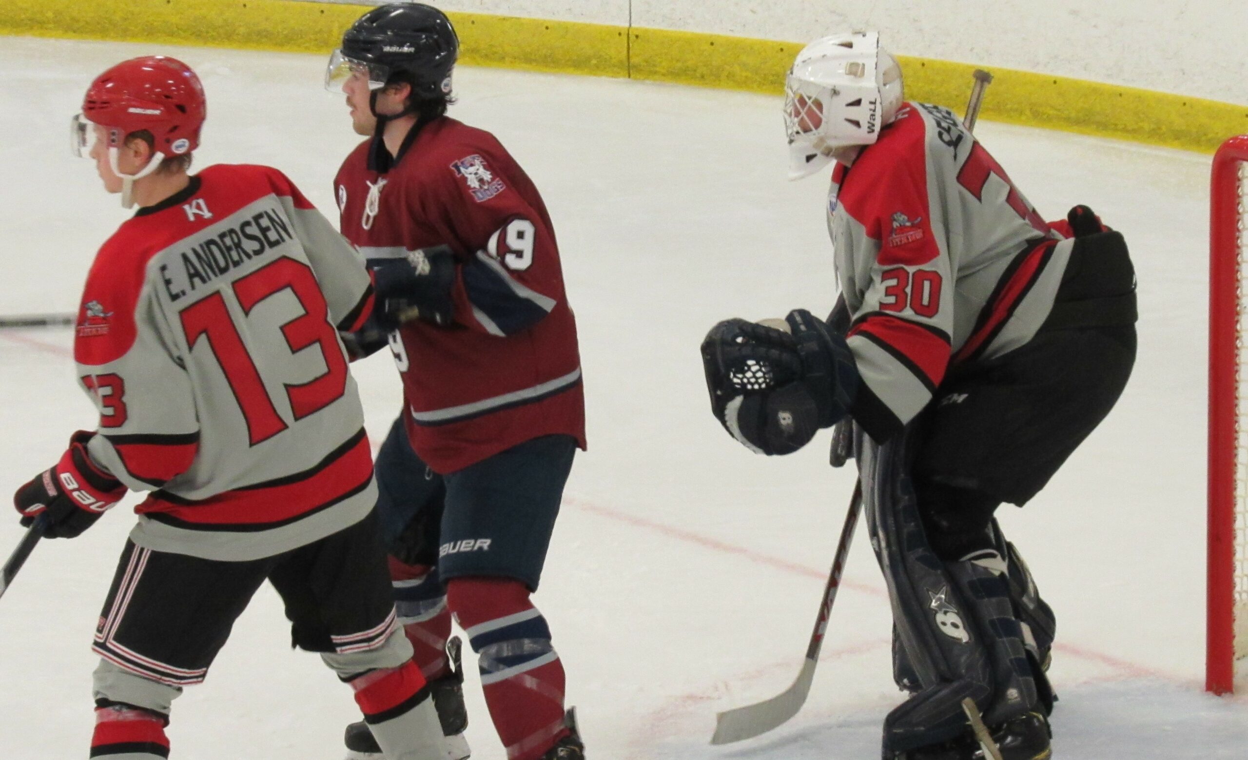 Sergeev stands on head and leads Titans to 2 – 1 win over Ice Dogs