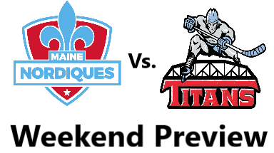 Weekend Preview: 11/22 – 11/23/19 – Titans to host Nordiques for two games
