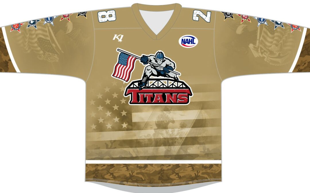 Titans to wear and auction military jerseys January 24 weekend