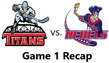 Titans defeat Rebels 3 – 2 in SO