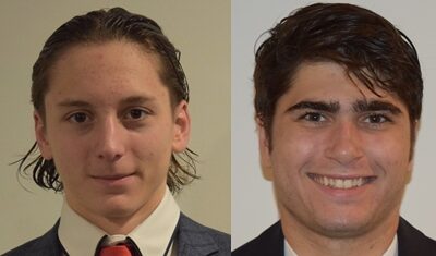 Iasenza and Pugliese named honorable mention for December’s Players of the Month Awards