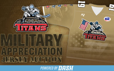 Bidding now open for Titans Military Jerseys auction