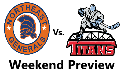 Weekend preview: 1/17 – 1/18/20; Generals visit Titans for first time this season