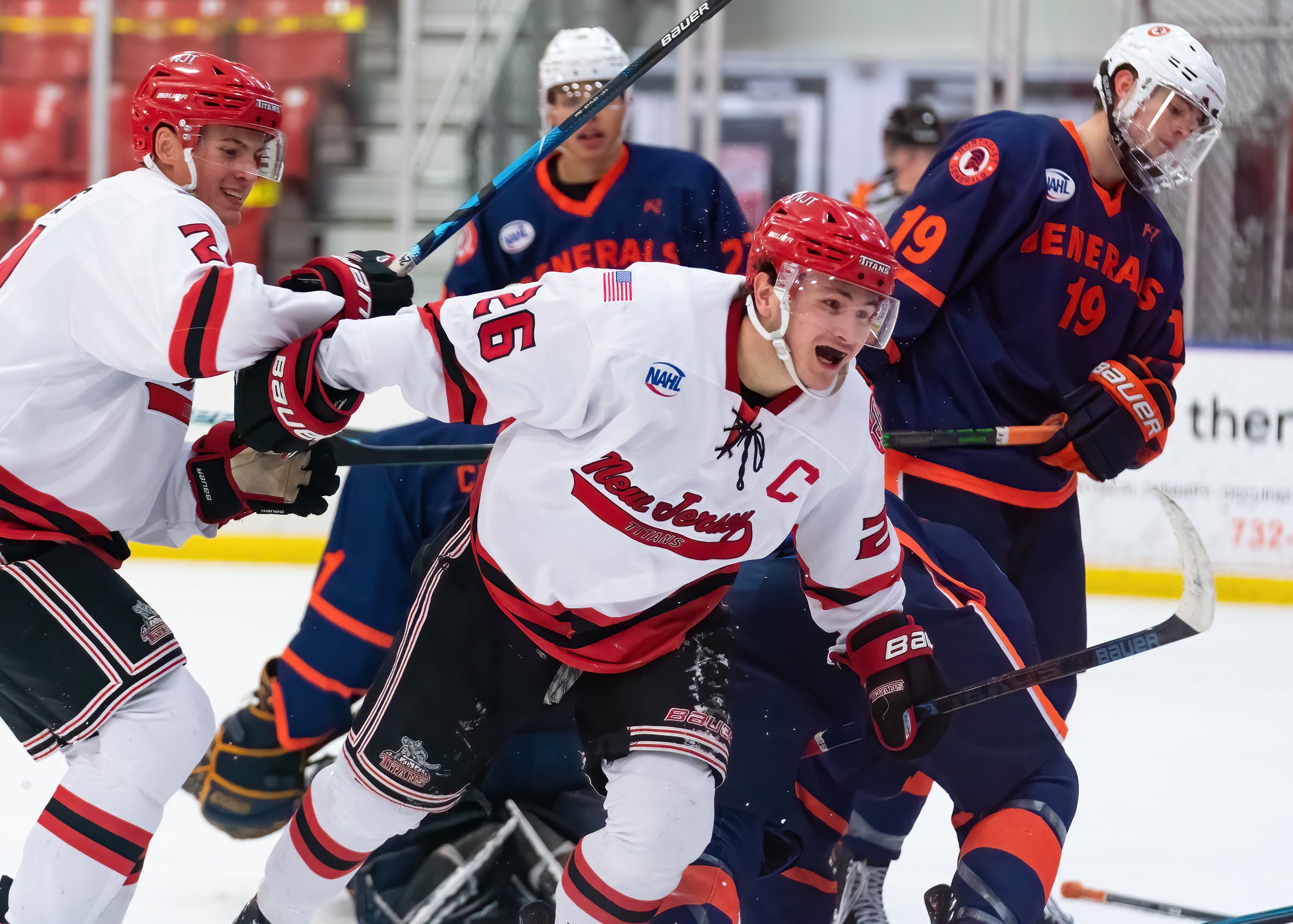 Suede and Pelc help lead Titans to 6 – 1 win over Generals
