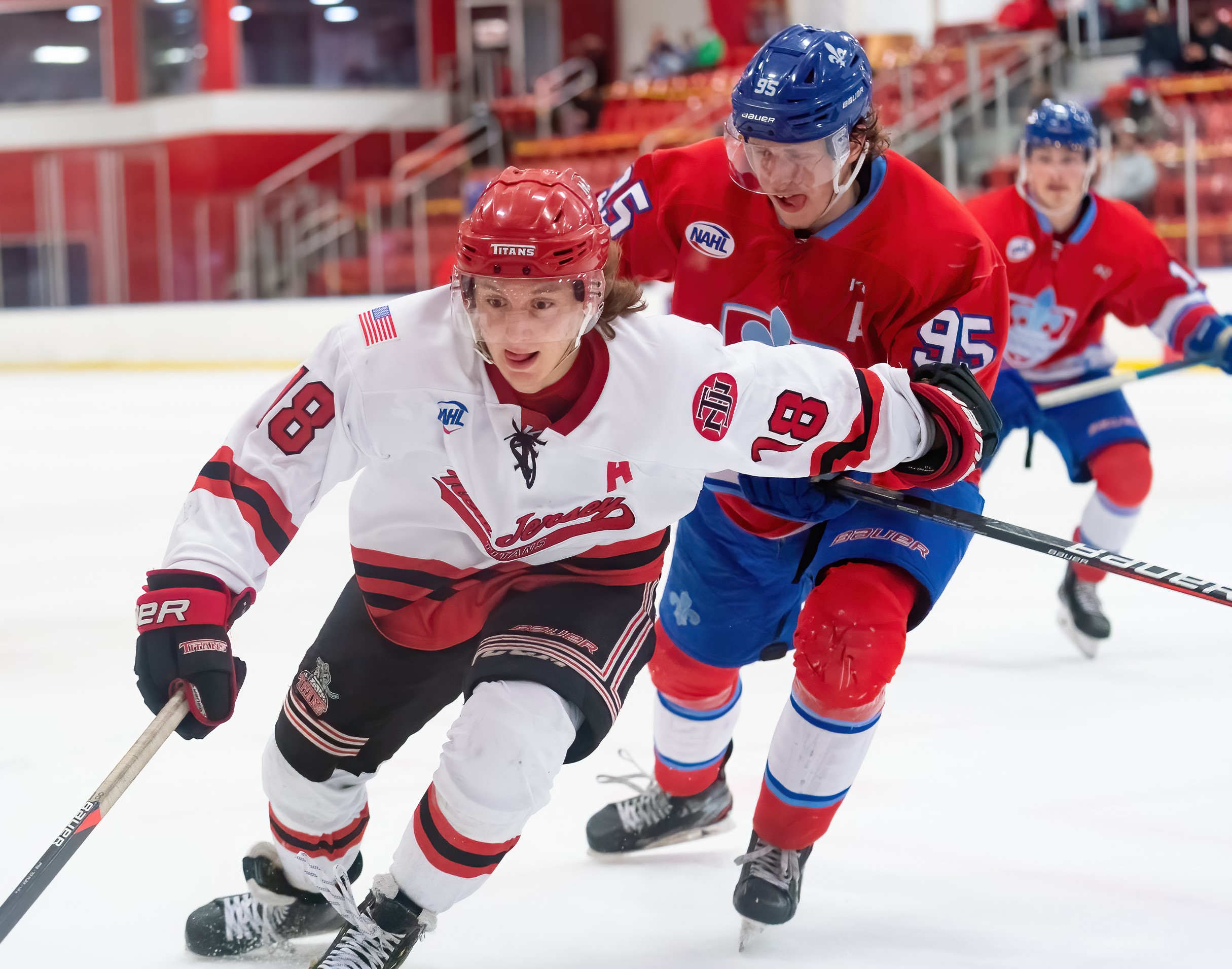 Titans fall to Nordiques 3 – 0 in hard fought game