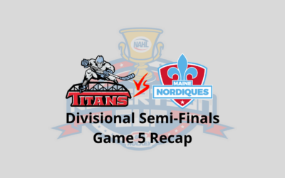 Nordiques score three in the second to win 5 – 3 and oust Titans from playoffs