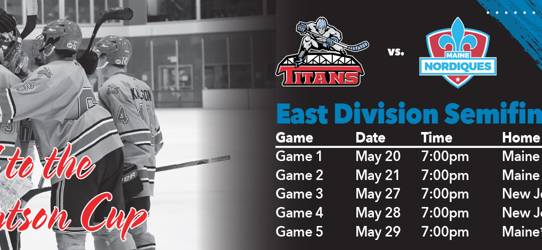 Titans announce 2020-21 Robertson Cup East Division Semi-Final Series Schedule