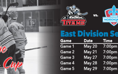 Titans announce 2020-21 Robertson Cup East Division Semi-Final Series Schedule
