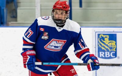 Titans tender Oakville Blades (OJHL) defenseman Owen Luik