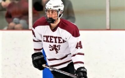 Titans tender Phillips Exeter Academy defenseman Sylas Oberting
