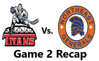 Titans fall to Generals 3 – 2 in Overtime