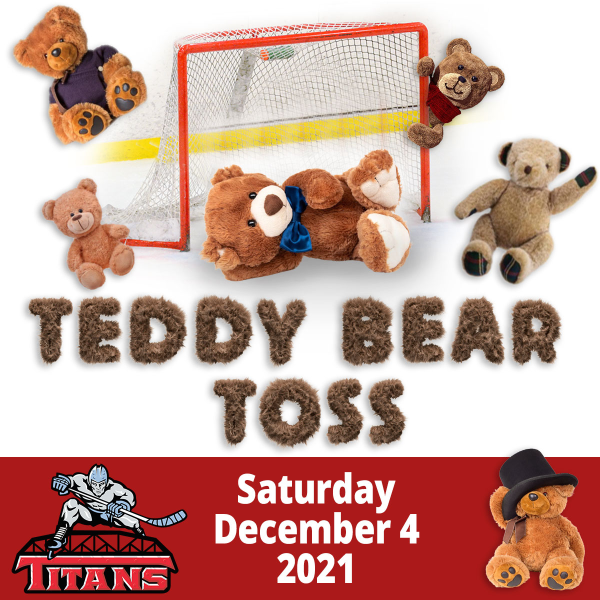 Titans announce Teddy Bear Toss