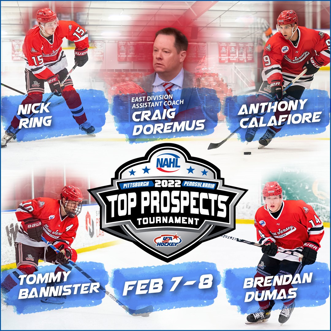 Four Titans selected to NAHL’s 2022 Top Prospects Tournament