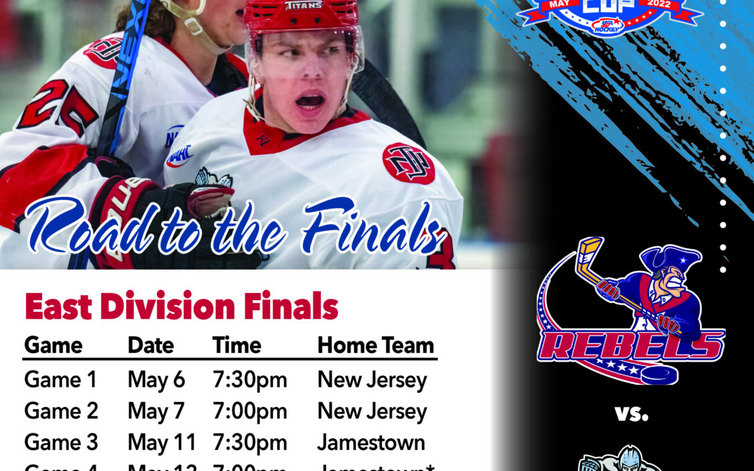 Scheduled released for Titans & Rebels Division Finals Series