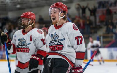Coughlin’s goal in 2OT gives Titans 4 – 3 win over Ice Wolves to advance to the Robertson Cup Finals