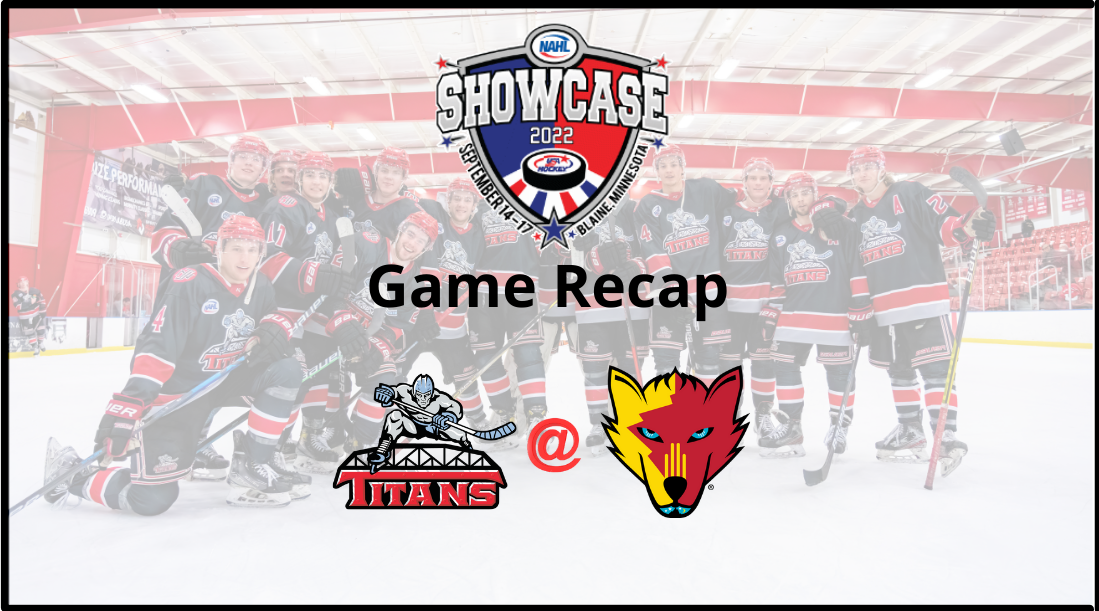 Turnovers trip up Titans in 4 – 2 loss to Ice Wolves