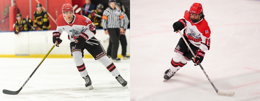 Keresztes and Yurchuk named honorable mention for NAHL’s East Division’s Star of the Week