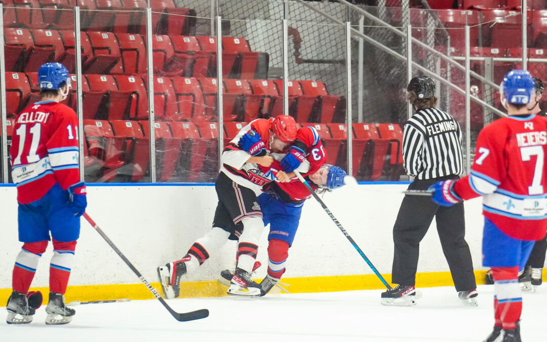 Titans fall 6 – 5 in OT to Nordiques in seesaw game