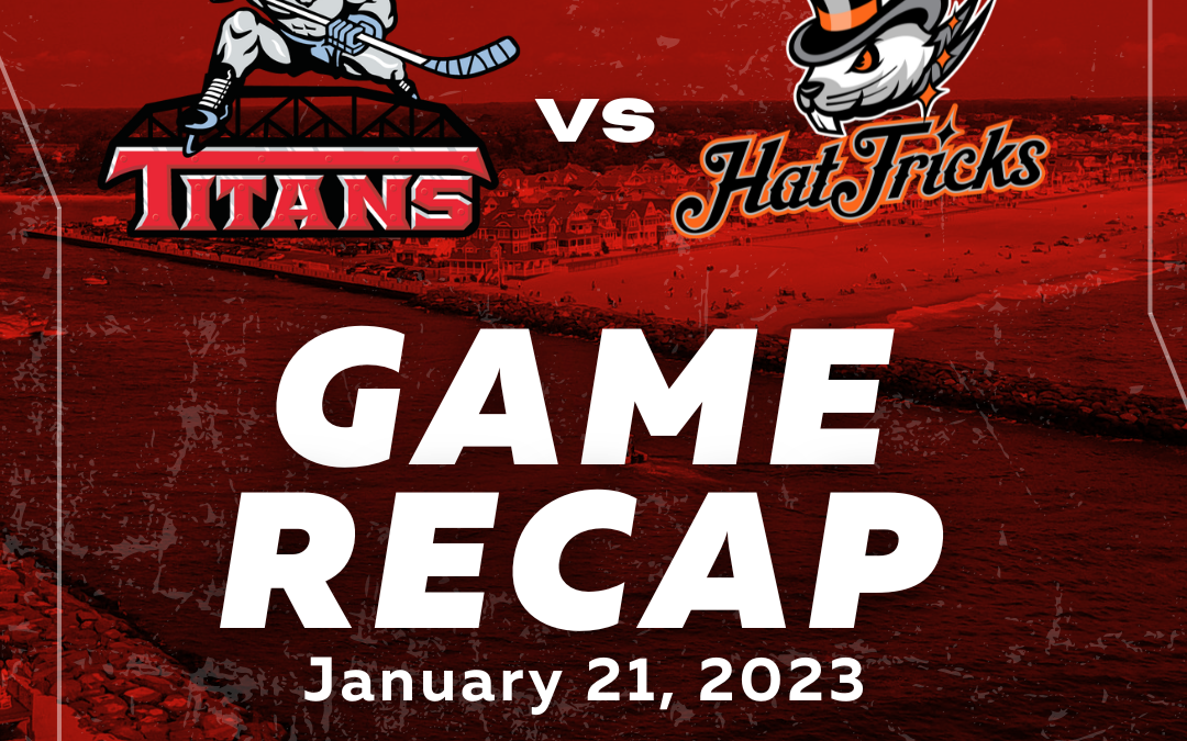 Titans roll to 5 – 1 win over Jr. Hat Tricks to complete weekend sweep