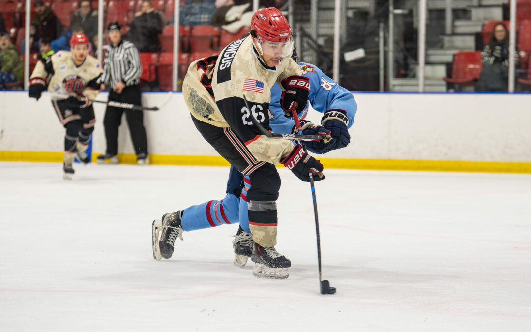 Five, second period goals propel Titans to 6 – 0 win over Tomahawks and complete weekend sweep