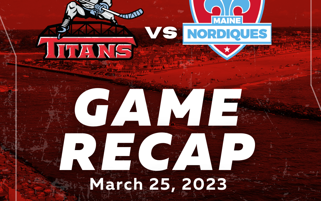 Titans topple Nordiques 2 – 1 to complete critical weekend sweep