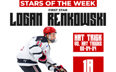 Renkowski Named Bauer First Star of the Week