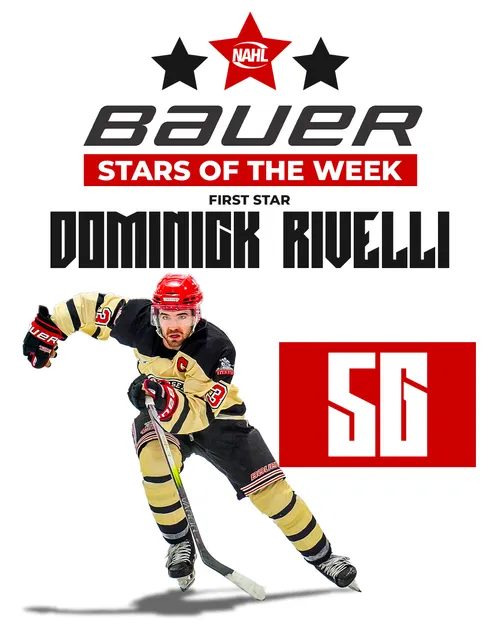Rivelli Named Bauer East Division Star of the Week