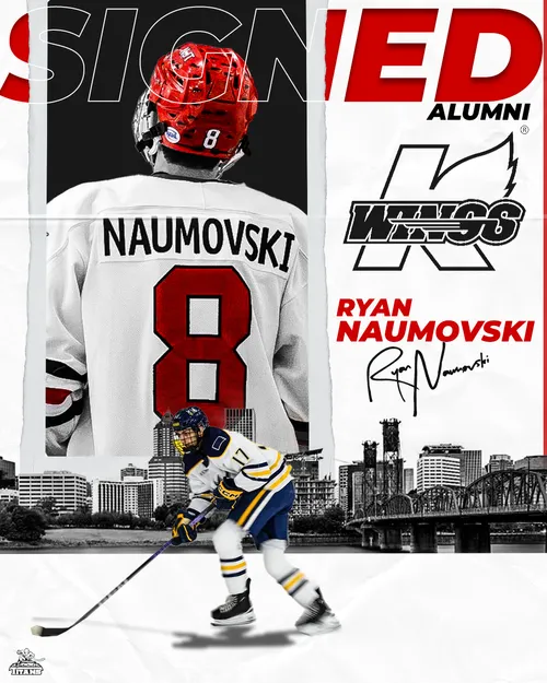 Naumovski Signs Professional Contract