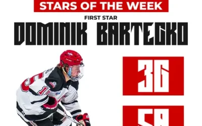 Bartecko Named Bauer East Division Star of the Week